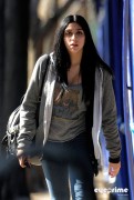 Lourdes Leon revealing a Pink bra while out and about in NY