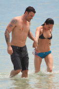 Megan Fox en las playas de Maui